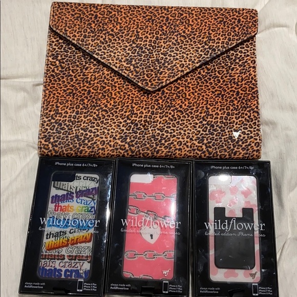 wildflower phonecases 6/7/8 +and laptop 13-14 inch - Picture 1 of 1